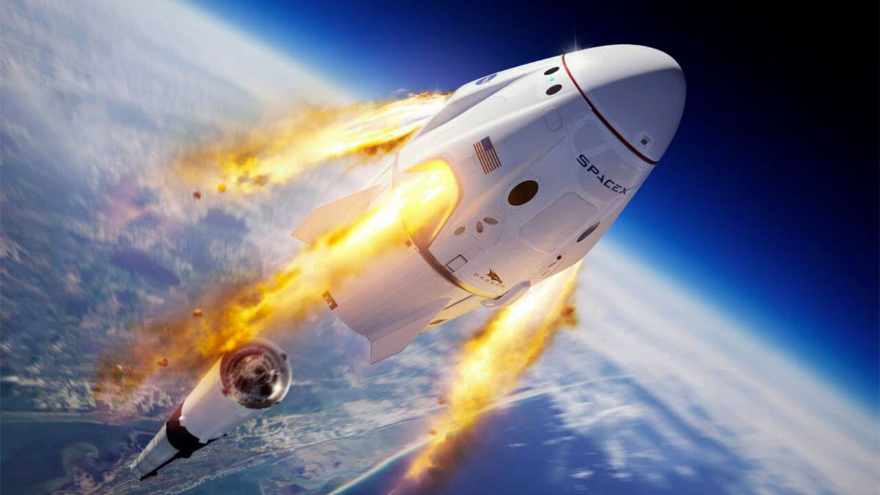 Il lancio di SpaceX del 9 marzo, con altri 48 satelliti per le connessoni internet